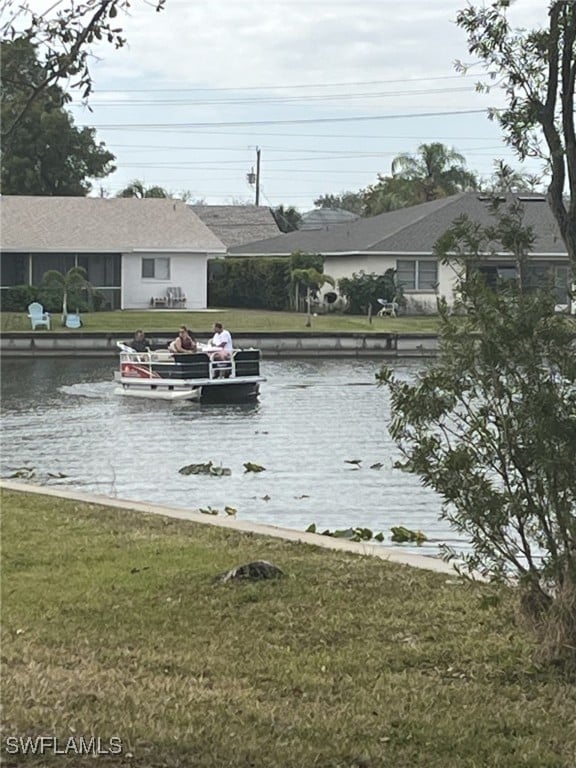 property view of water