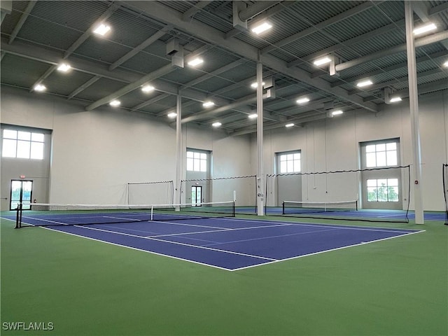 view of sport court