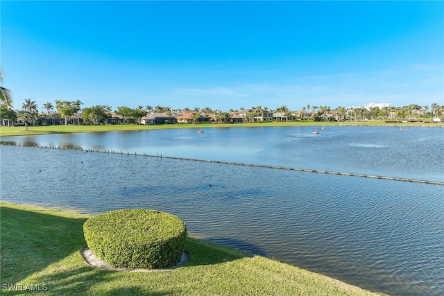 property view of water