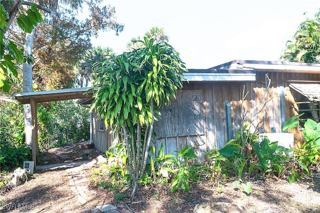 view of property exterior