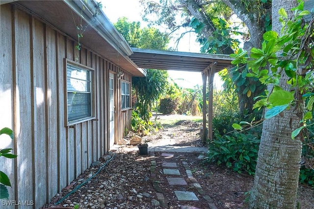 view of property exterior