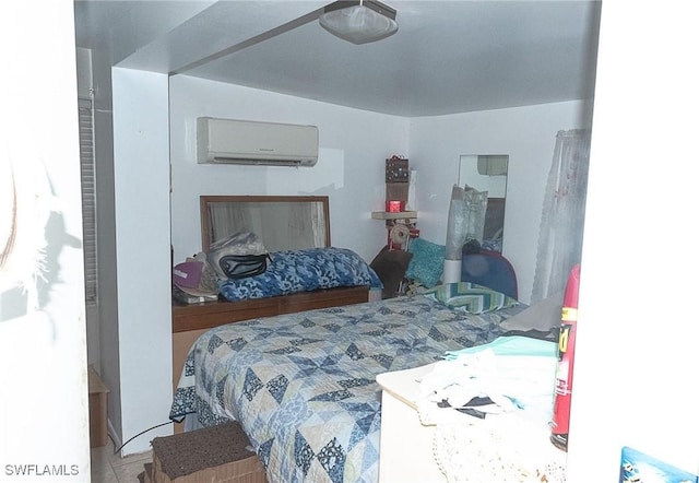 15323 E State Road 78, Okeechobee, FL 34974 - bedroom with a wall mounted air conditioner