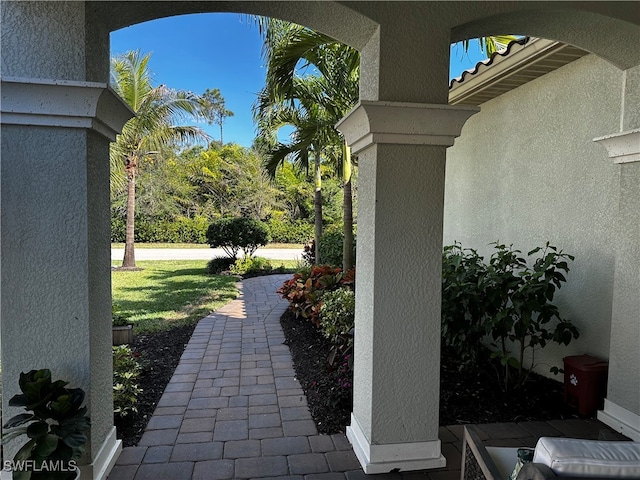 view of patio