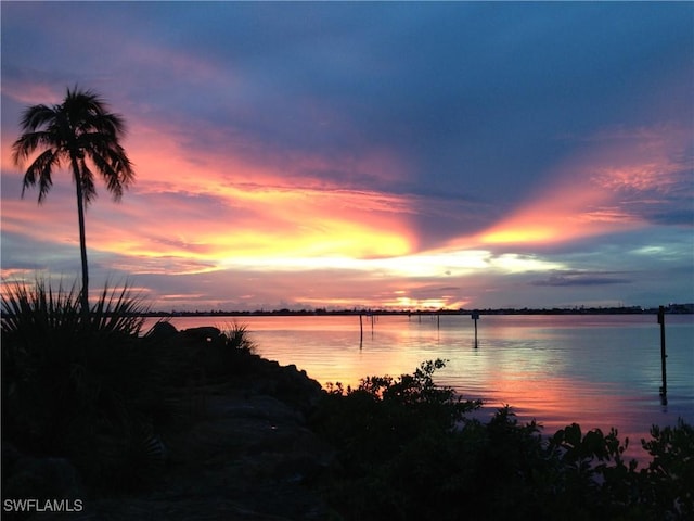 property view of water