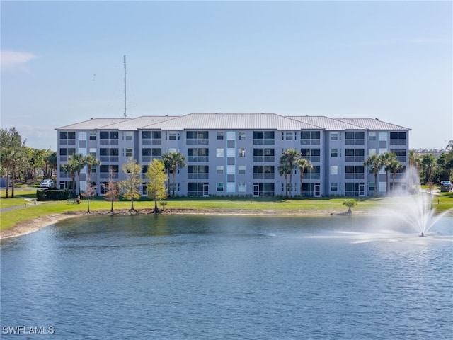 property view of water