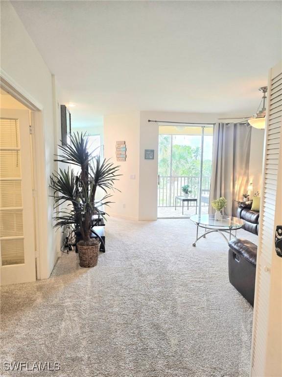 4015 Palm Tree Blvd Unit 304, Cape Coral, FL 33904 - living area featuring carpet
