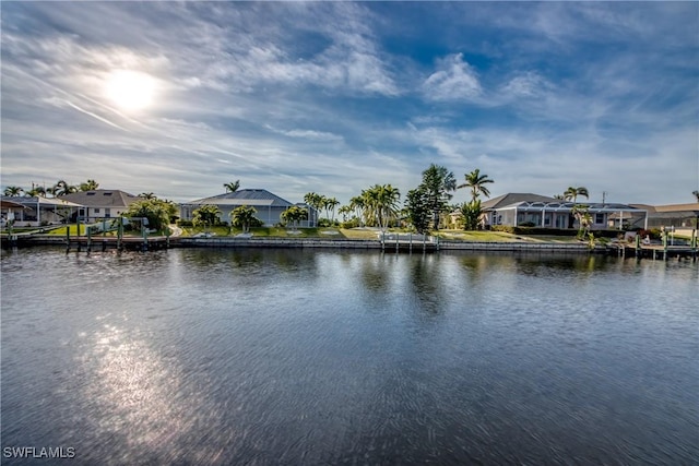 property view of water