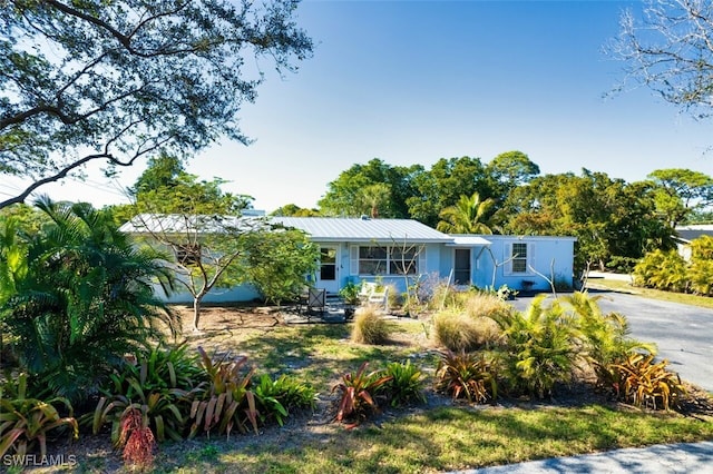 view of ranch-style house