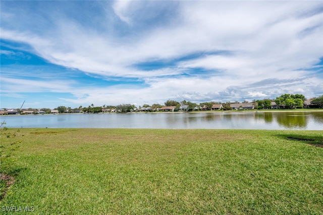 property view of water