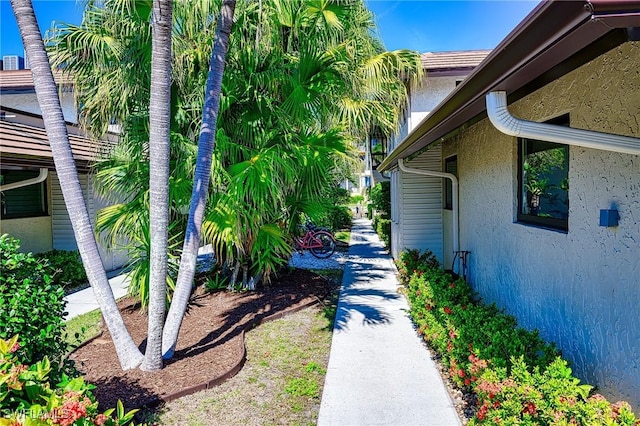 view of property exterior