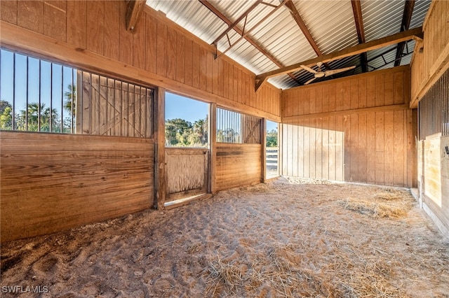 view of stable