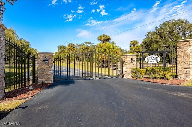 view of gate