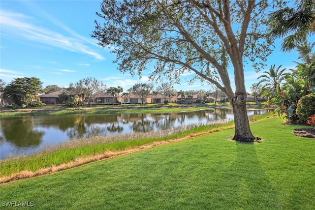 property view of water