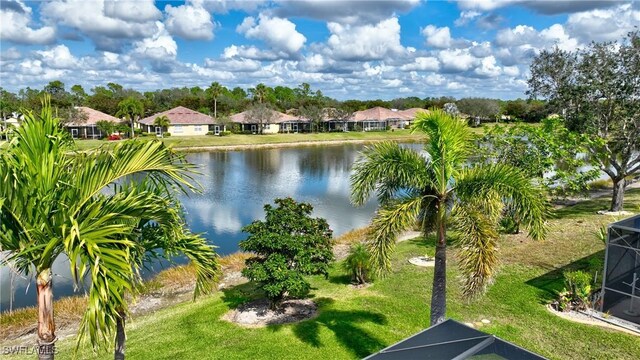 property view of water