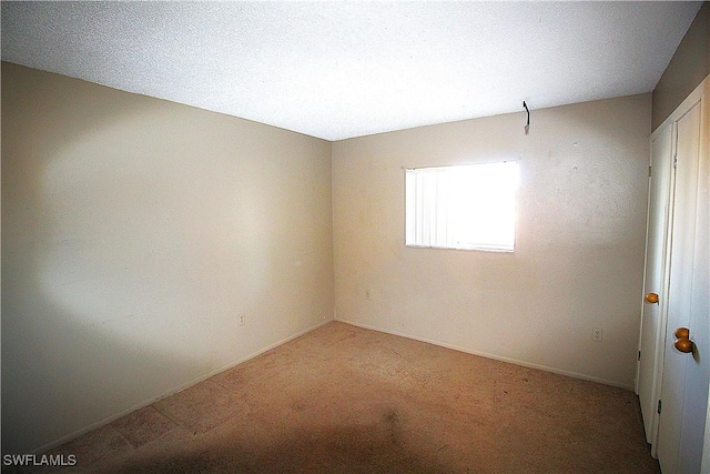 spare room with carpet floors