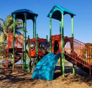 view of jungle gym