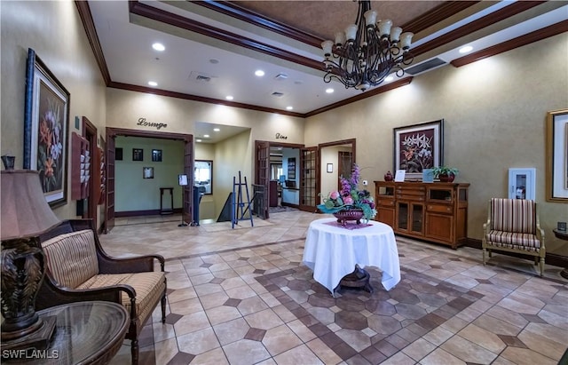 view of building lobby