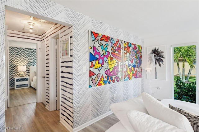 bedroom featuring hardwood / wood-style flooring