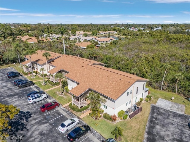 birds eye view of property featuring a residential view