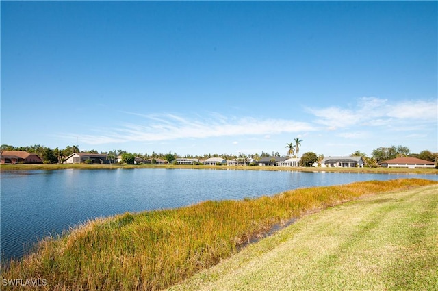 property view of water