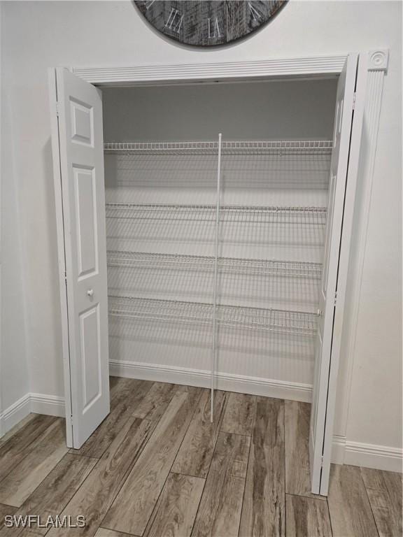 view of closet