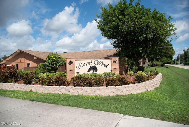 17291 Timber Oak Ln, Fort Myers, FL 33908 - community sign featuring a yard