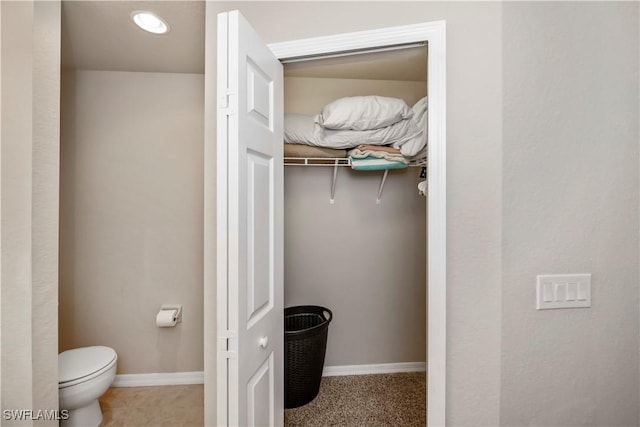 view of closet