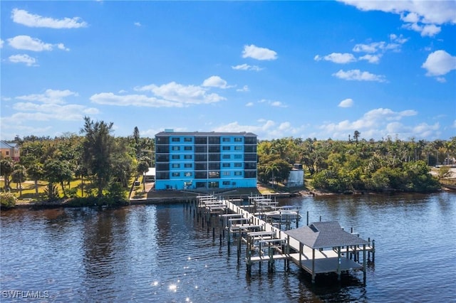 2711 1st St Unit 304, Fort Myers, FL 33916 - dock area with a water view