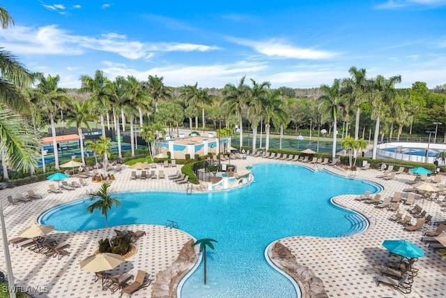 view of swimming pool