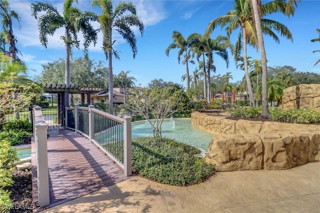 view of swimming pool