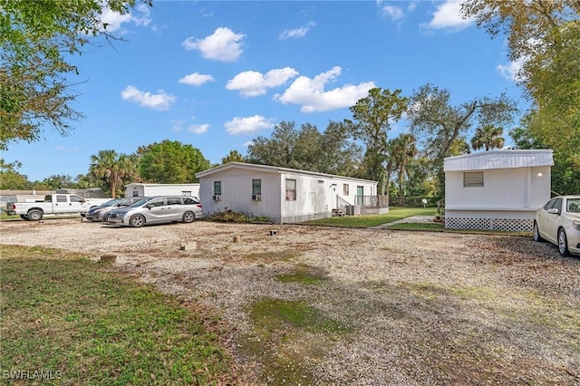 view of side of home