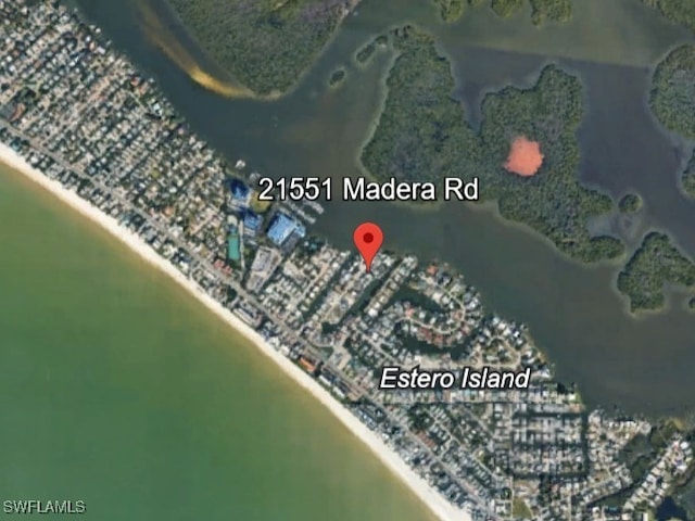 21551 Madera Rd, Fort Myers Beach, FL 33931 - aerial map of property and surrounding area