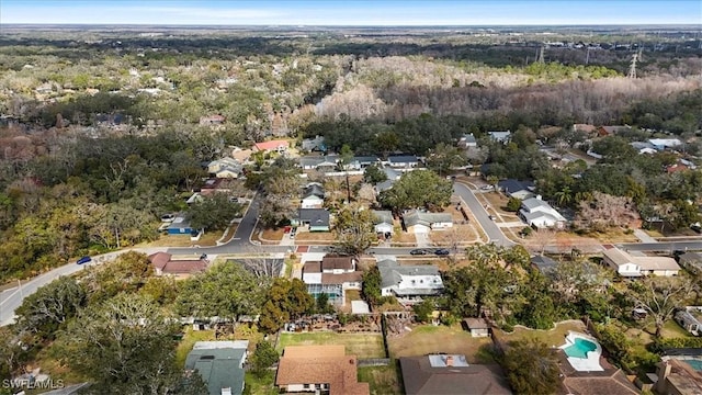 aerial view