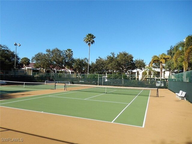 view of sport court featuring basketball court