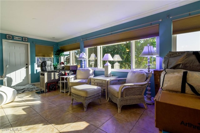 sunroom featuring plenty of natural light