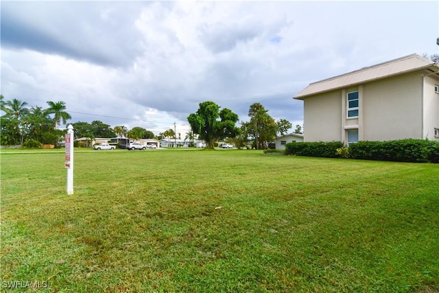 view of yard