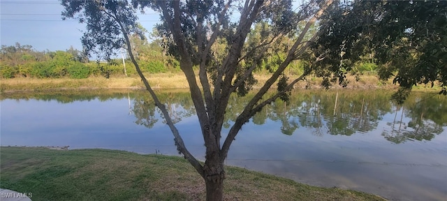 property view of water