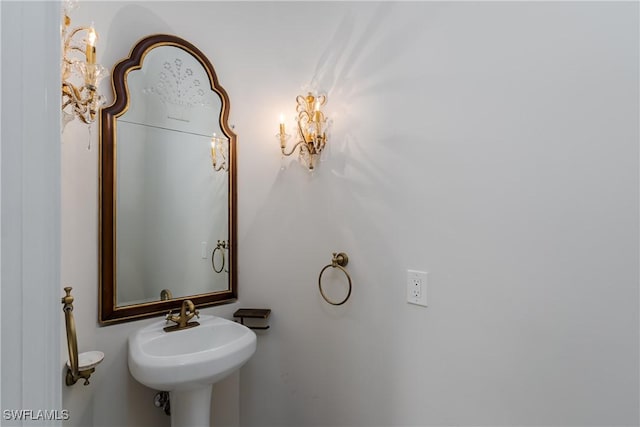 bathroom with sink