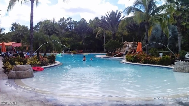 view of swimming pool