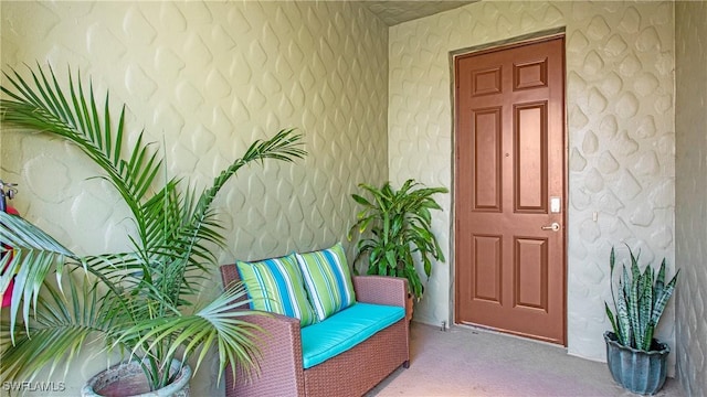 9078 Albion Ln S Unit 6603, Naples, FL 34113 - view of exterior entry featuring covered porch