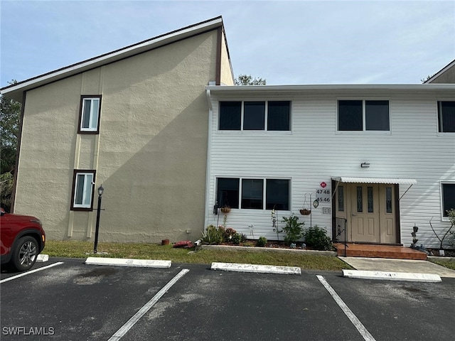 view of rear view of property