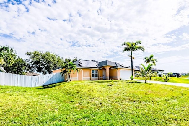 501 NE 24th Ter, Cape Coral, FL 33909 - exterior space with a garage