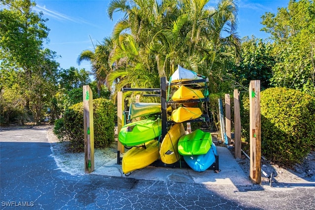 view of jungle gym