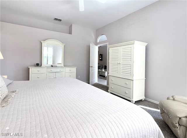 8744 Naples Heritage Dr Unit E28, Naples, FL 34112 - carpeted bedroom featuring ceiling fan