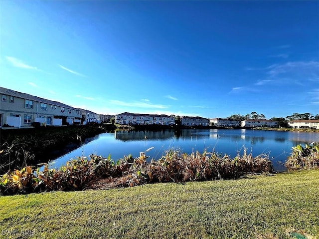 property view of water