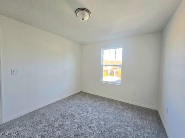 empty room featuring carpet floors