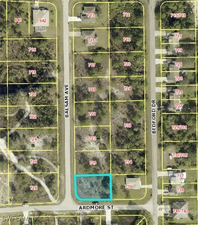 727 Balsam Ave E, Lehigh Acres FL, 33974 land for sale