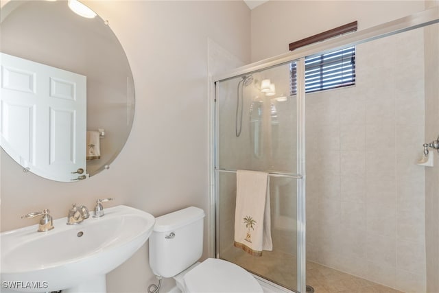 5683 Whispering Willow Way, Fort Myers, FL 33908 - bathroom with a sink and a shower stall