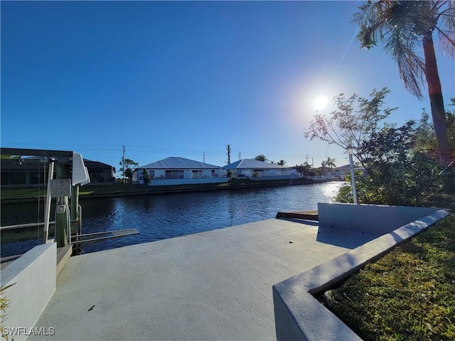 224 SW 47th St, Cape Coral, FL 33914 - dock area with a water view