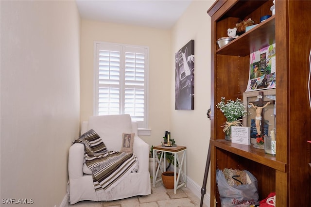 view of living area